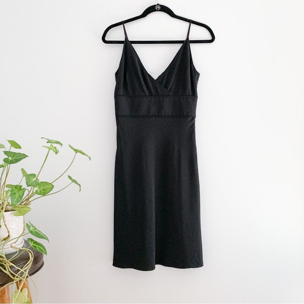 Ann Taylor black silk dress
